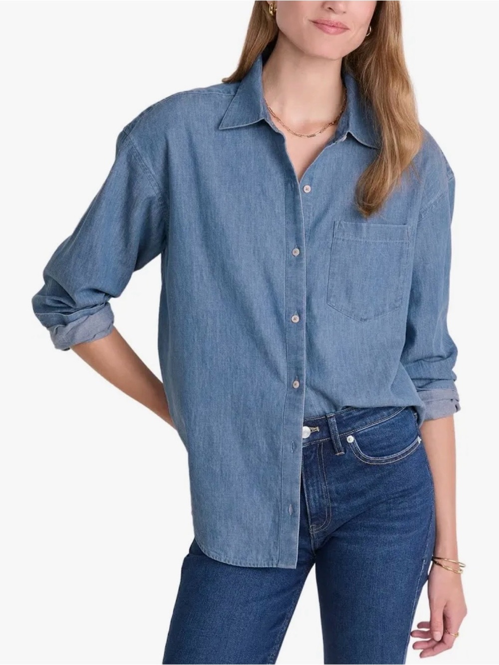Women’s Vineyard Vines Birdie Chambray shirt - NWT